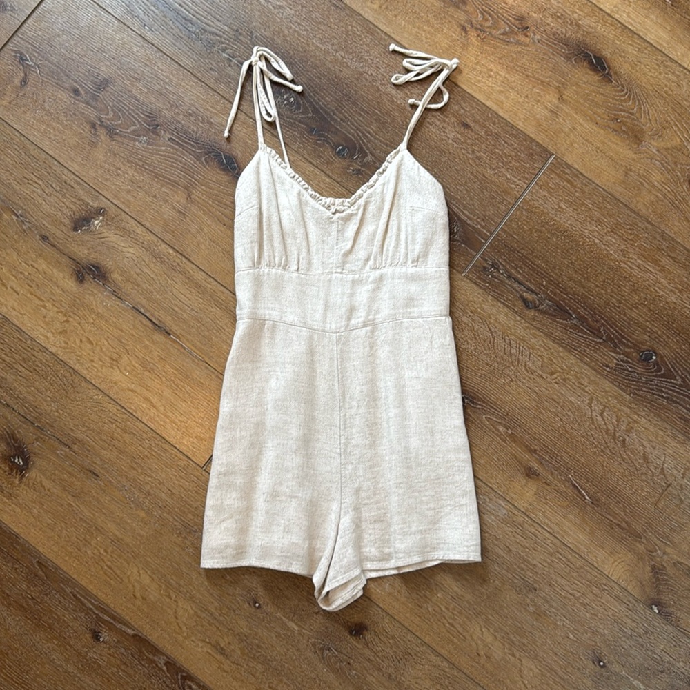 Abercrombie linen romper